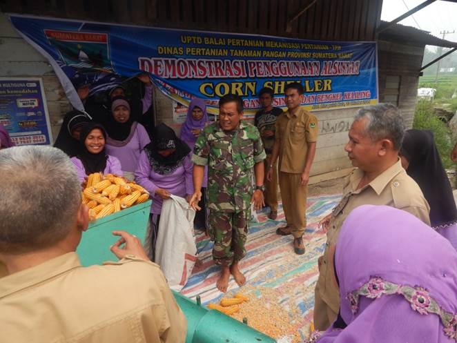 Perkenalkan Alsintan, BMP Demokan Corn Seller Perkenalkan Alsintan, BMP Demokan Corn Seller